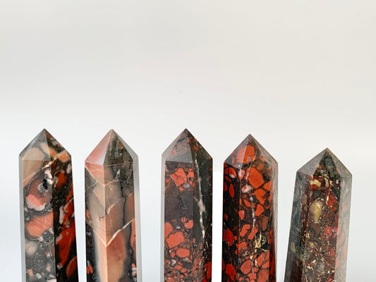 Red Point Jasper Tower, 2.8-2.9 oz