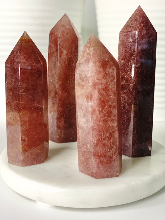 Strawberry Quartz Tower