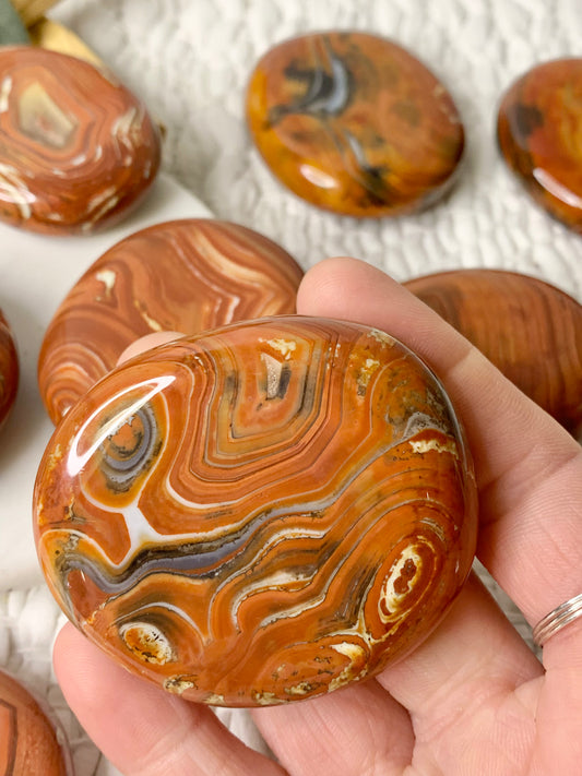 Red Banded Palm Stone