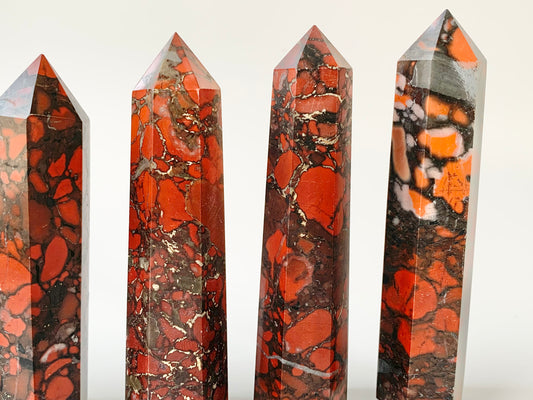 Red Point Jasper Tower, 2.0-2.1 oz