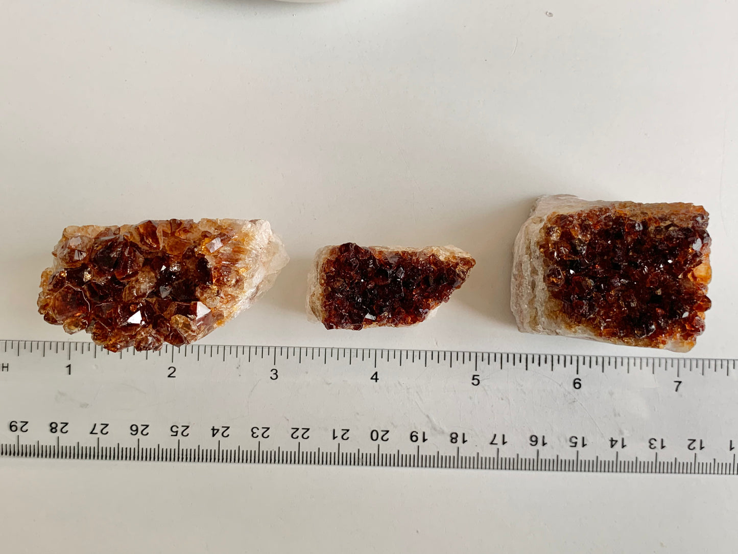 Small Citrine Clusters