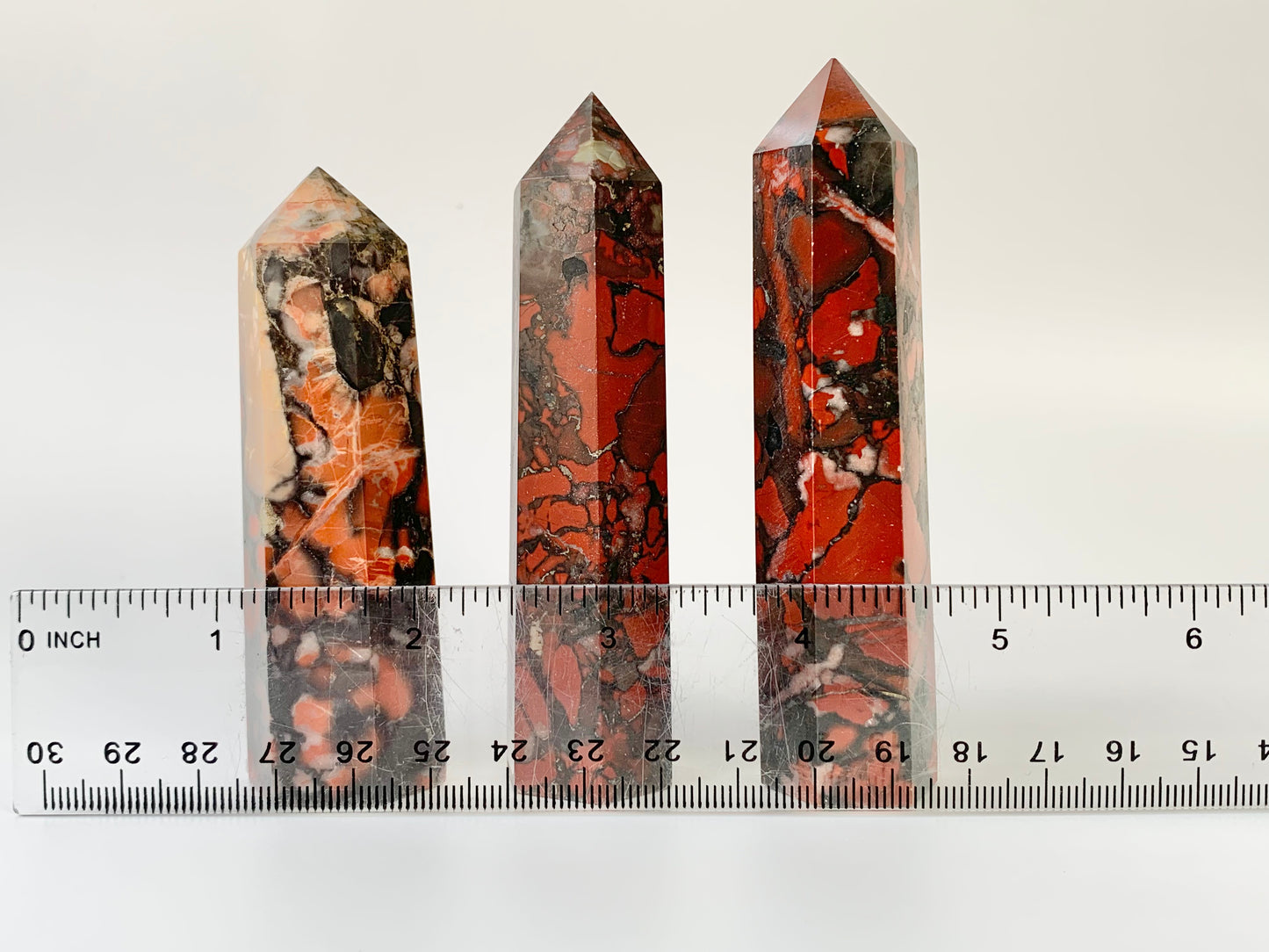 Red Point Jasper Tower, 3.2-3.3 oz