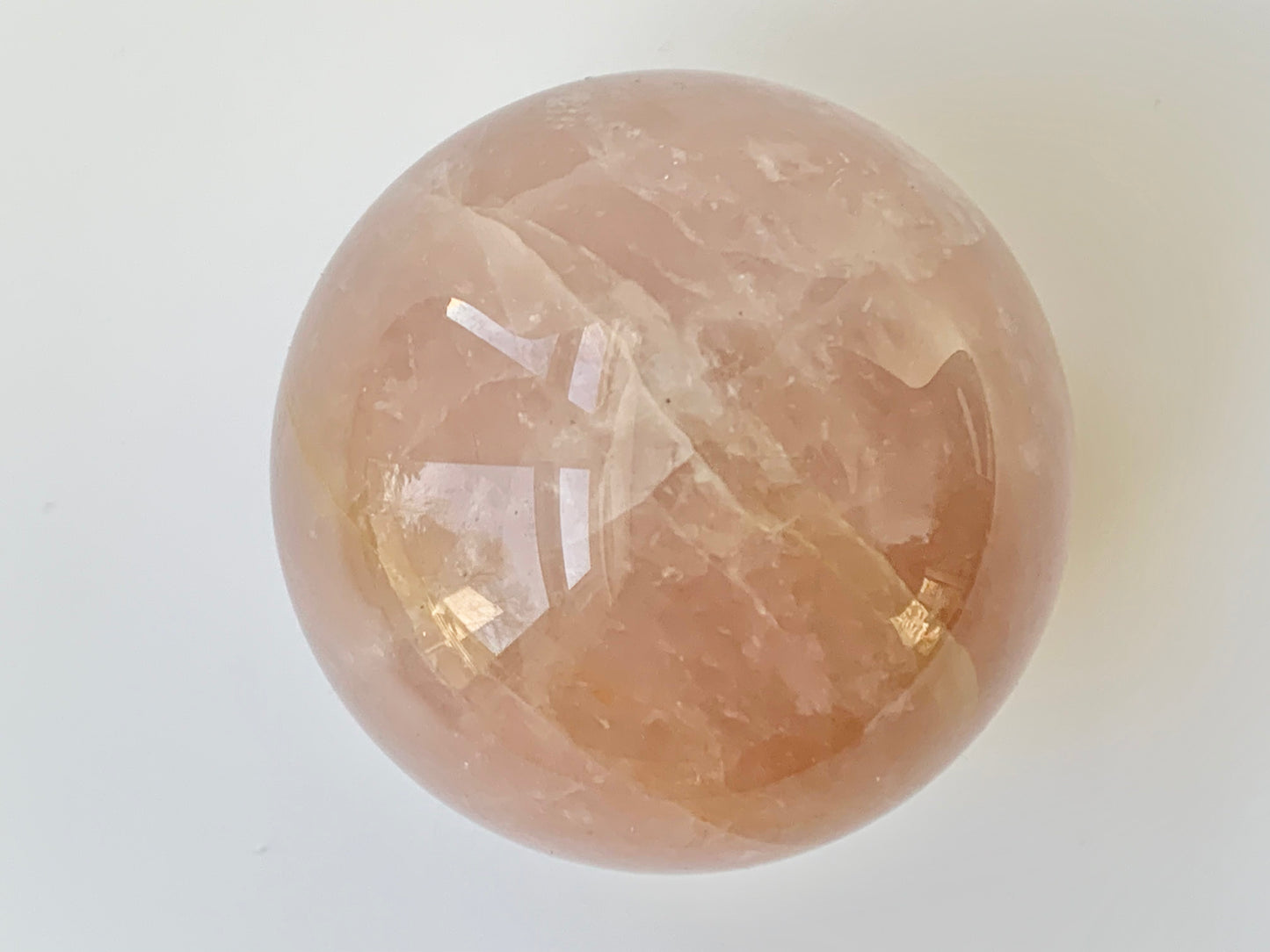 Rose Quartz Sphere, 58-60mm