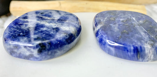 Sodalite Palm Stone