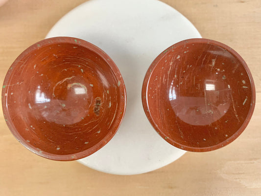 Red Jasper Bowl, 2"