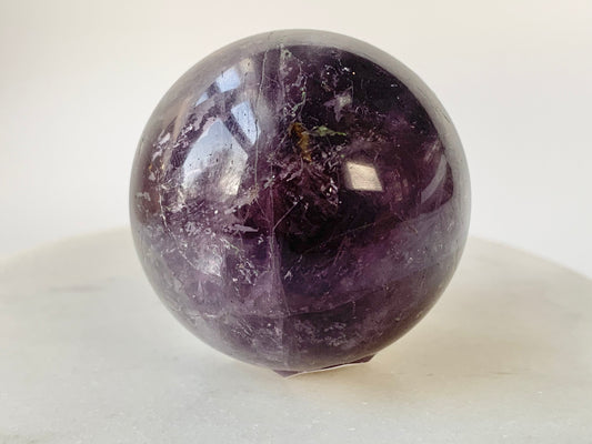 Purple Fluorite Sphere, 38-40mm