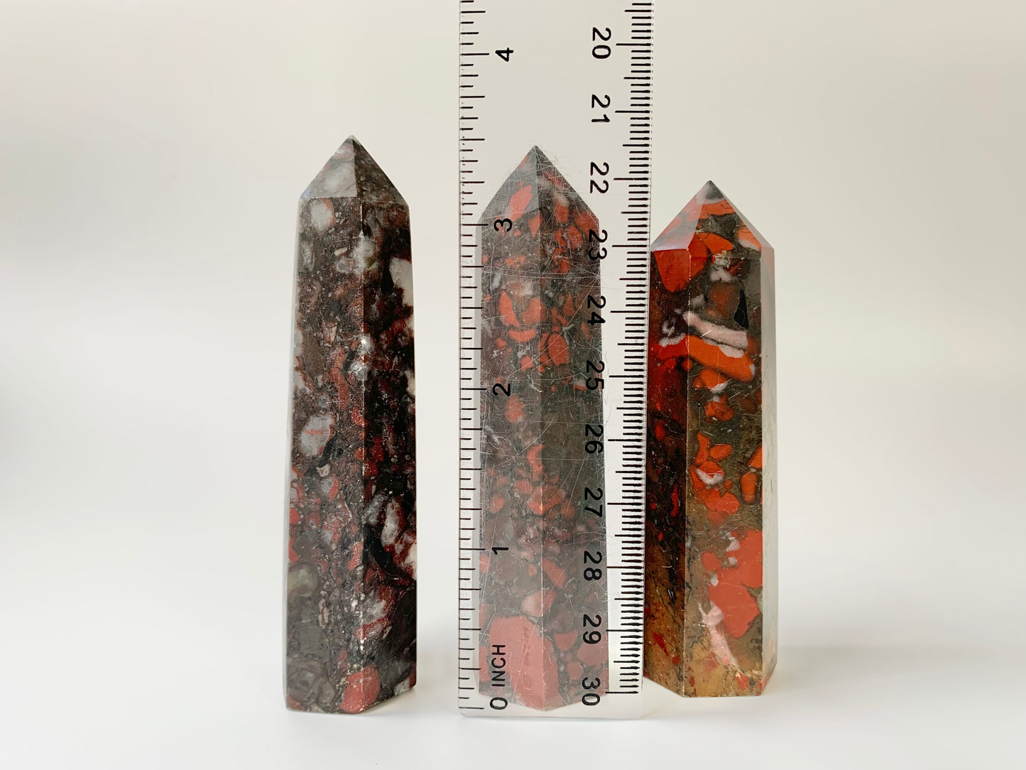 Red Point Jasper Tower, 2.6-2.7 oz