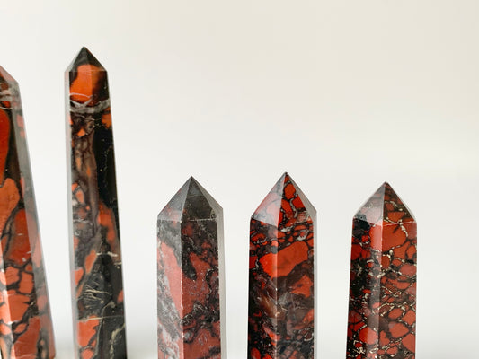 Red Point Jasper Tower, 1.2-1.3 oz