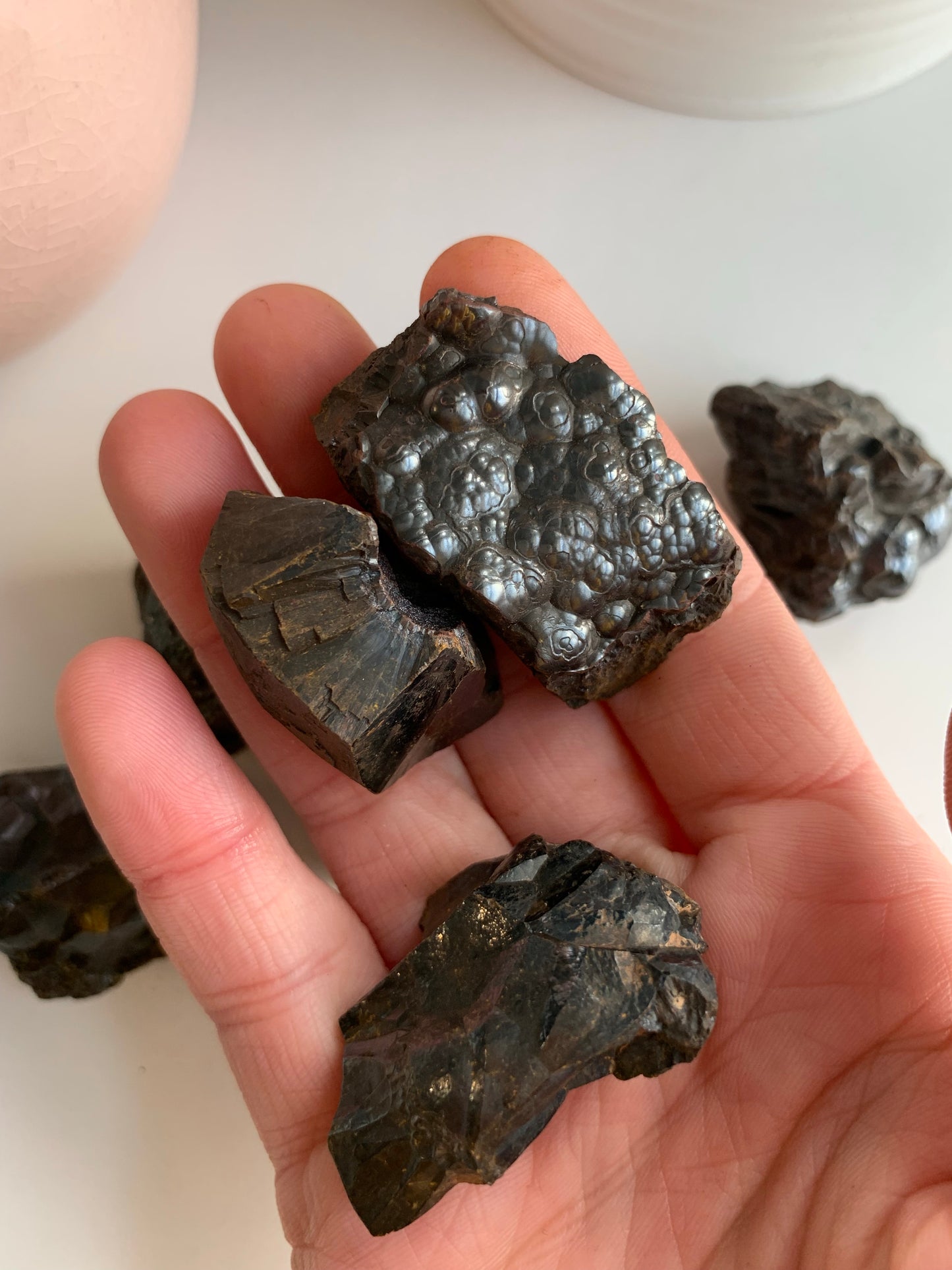 Botryoidal Hematite Cluster, 1-2”