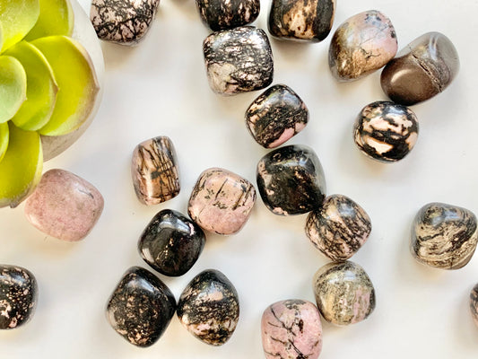 Rhodonite Tumbles