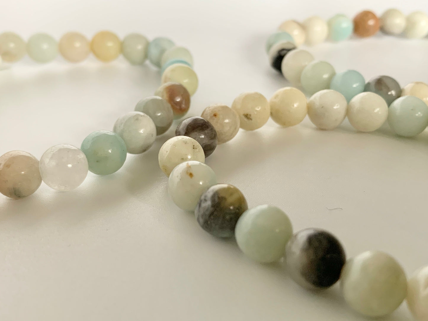 Caribbean Calcite Round Bead Bracelet