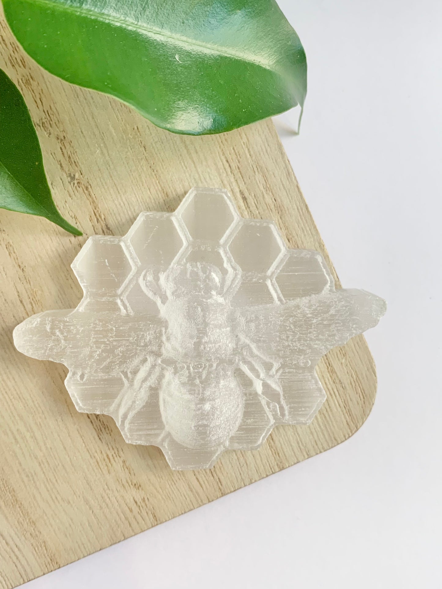 Satin Spar Bee with Honeycomb