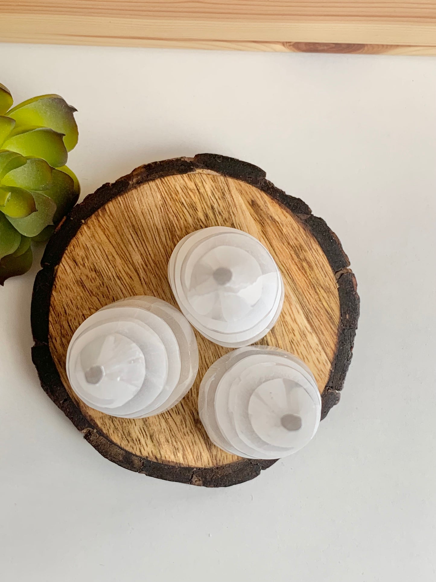 Satin Spar Spirals