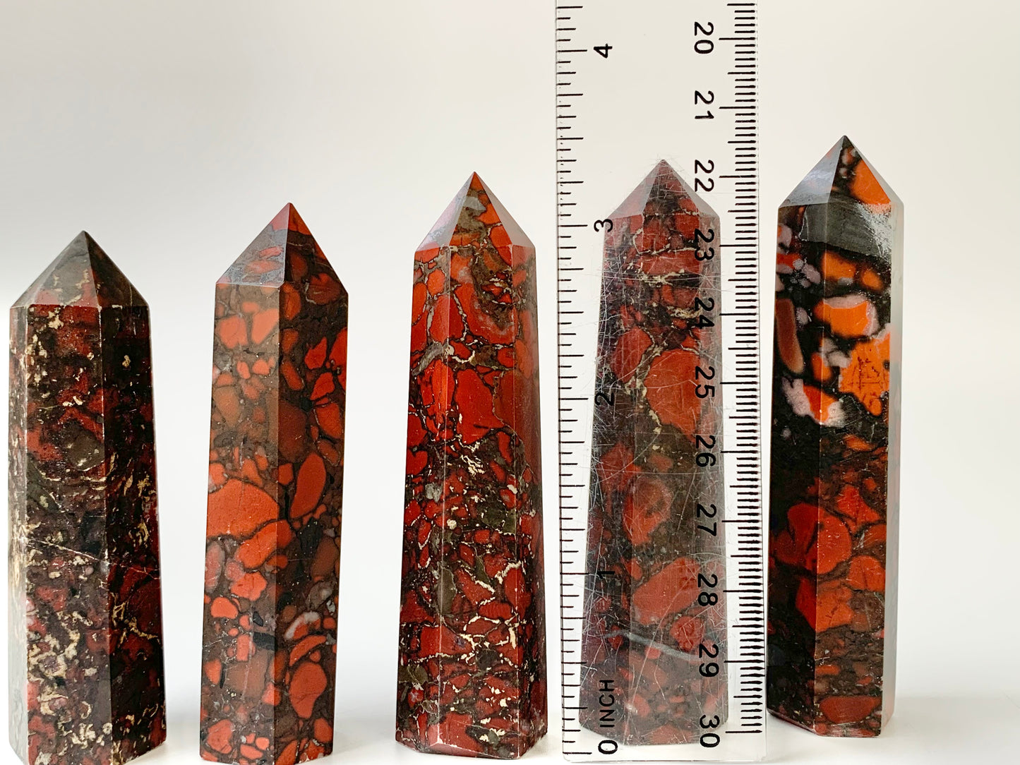 Red Point Jasper Tower, 2.0-2.1 oz