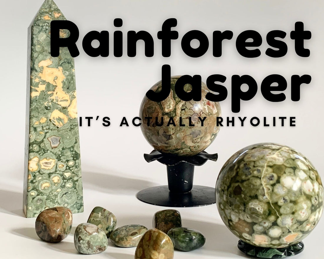 Rainforest Jasper Isn’t a Jasper at All–It’s Rainforest Rhyolite