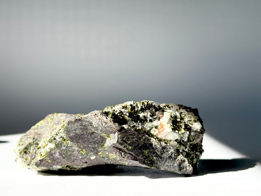 Green Epidote on basalt matrix