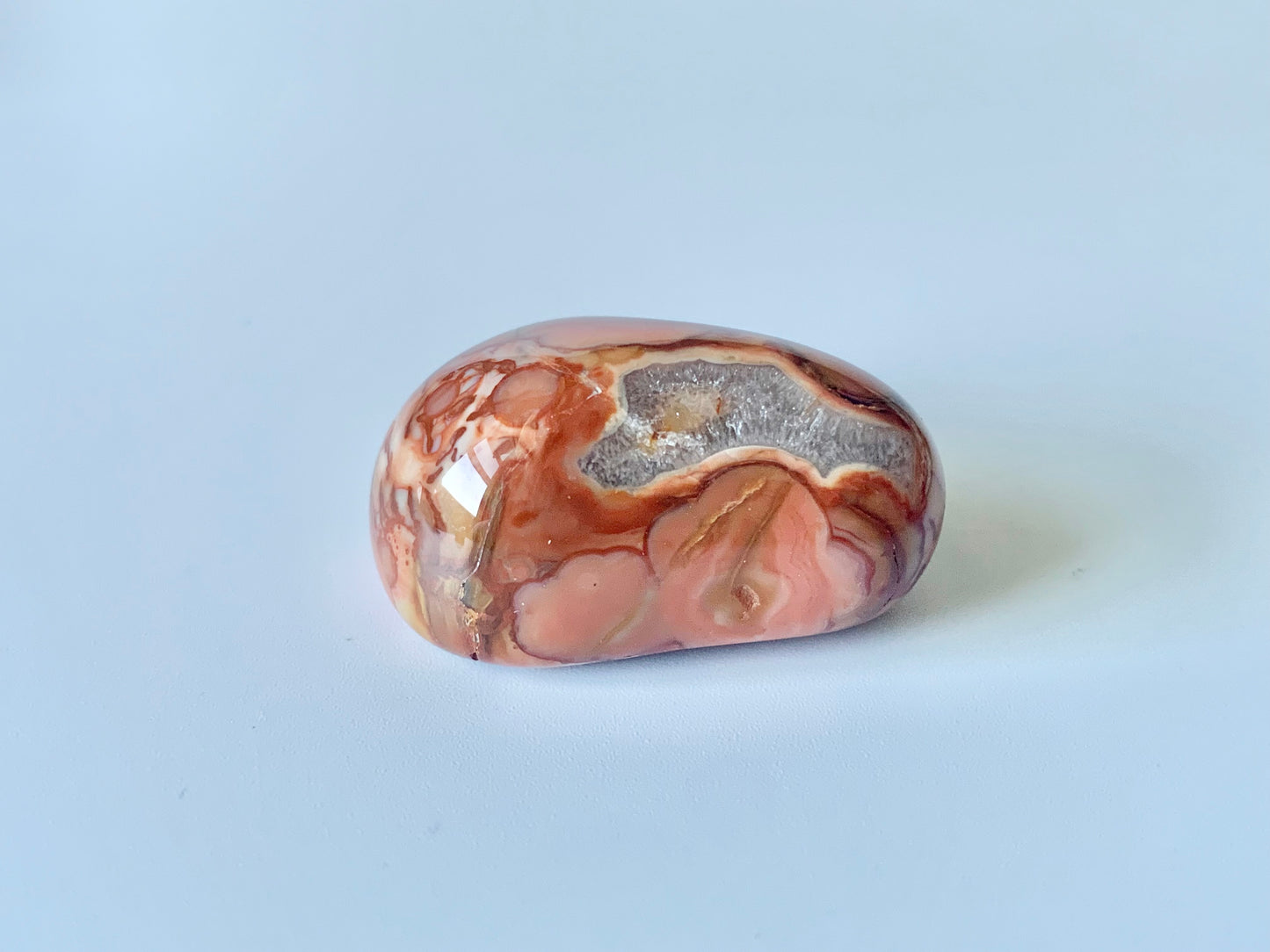 Bahia Agate, Tumble