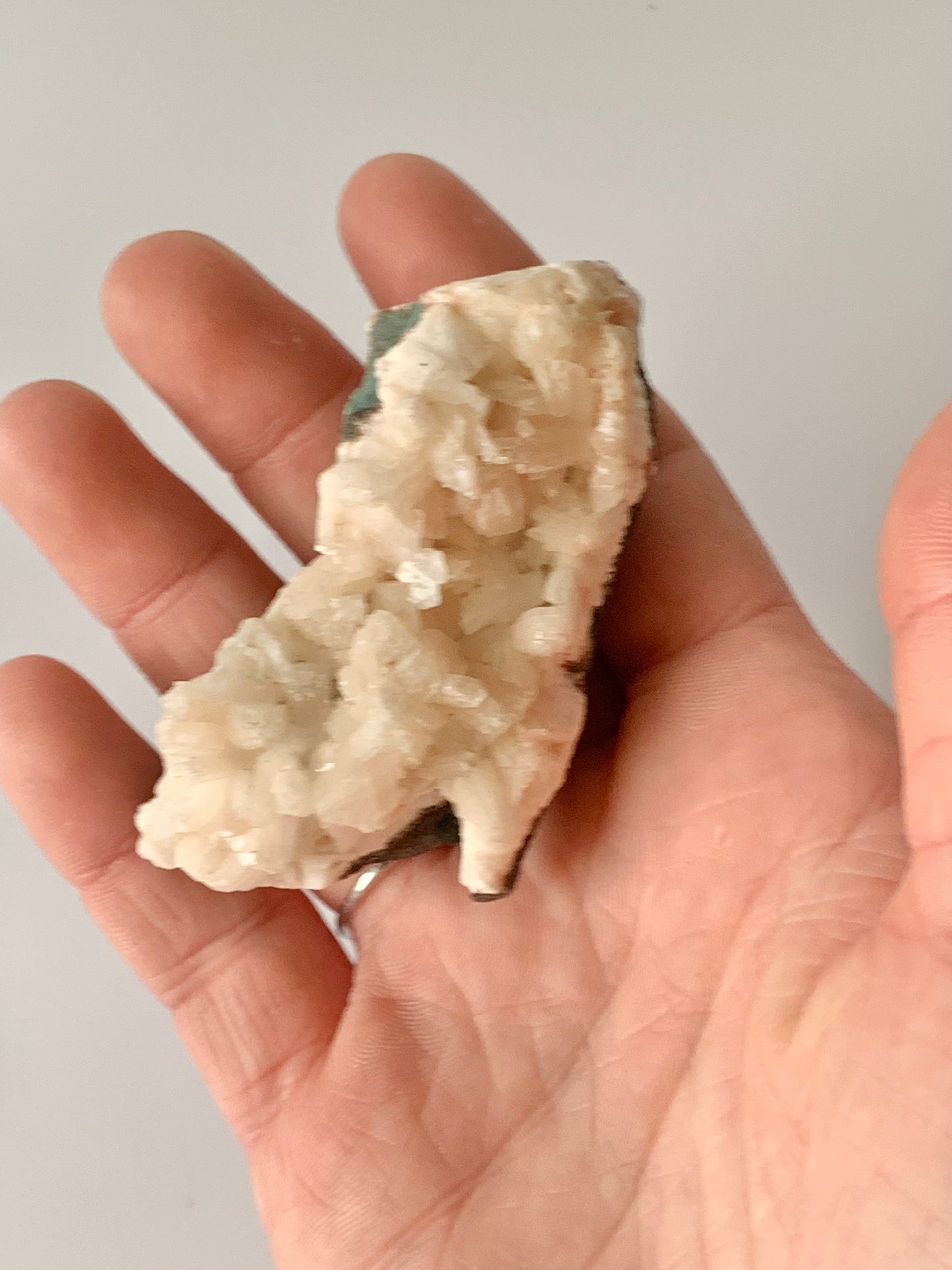 Peach Stilbite, raw