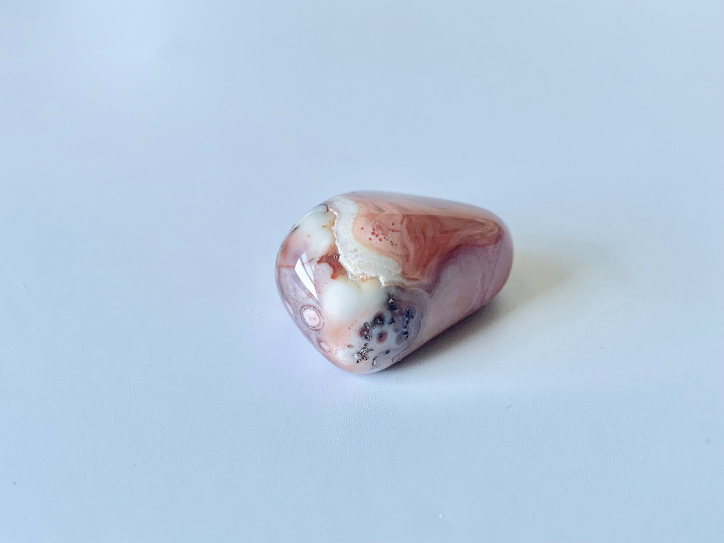 Bahia Agate, Tumble