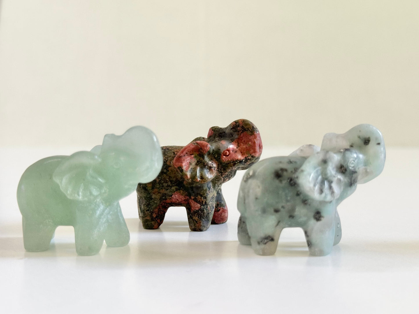 Elephant Carving, Medium