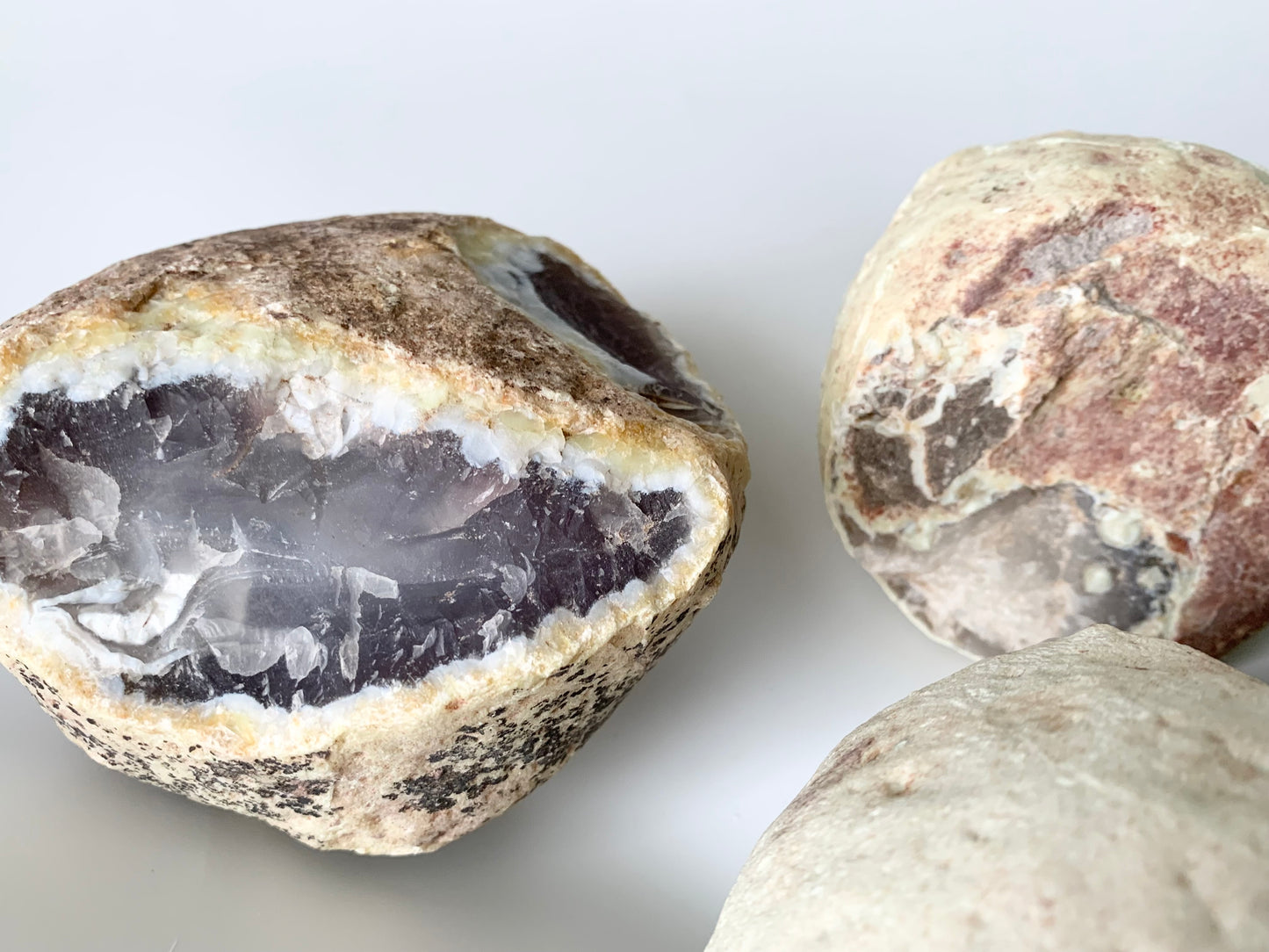 Whole Enhydro Geode/Nodule for Cracking/Cutting