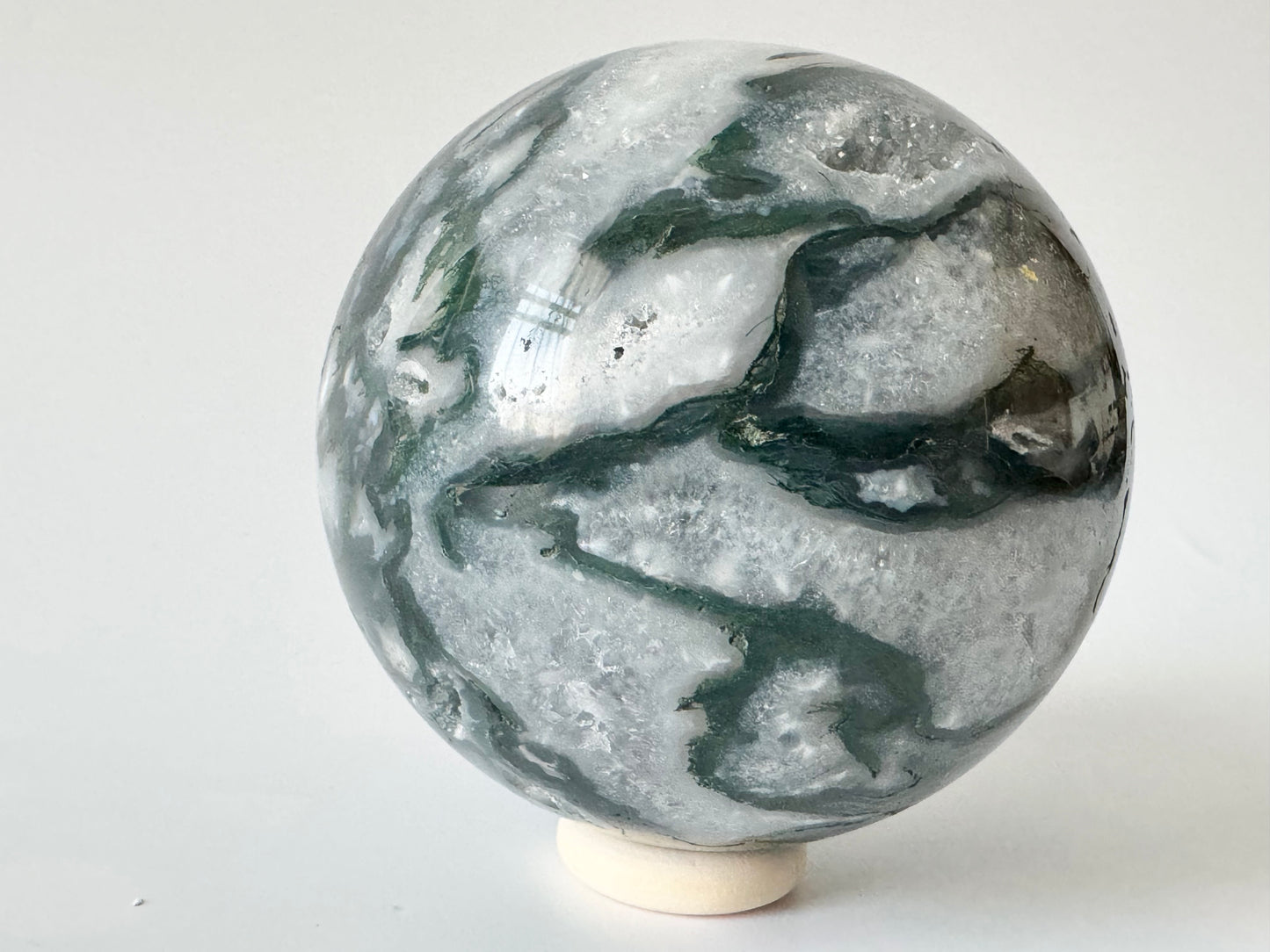 Moss Agate Sphere