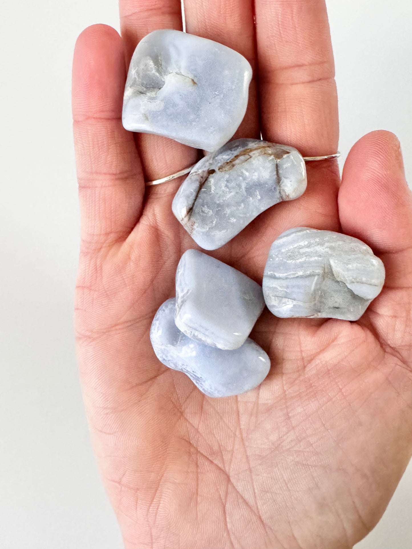 Blue Lace Agate Tumble