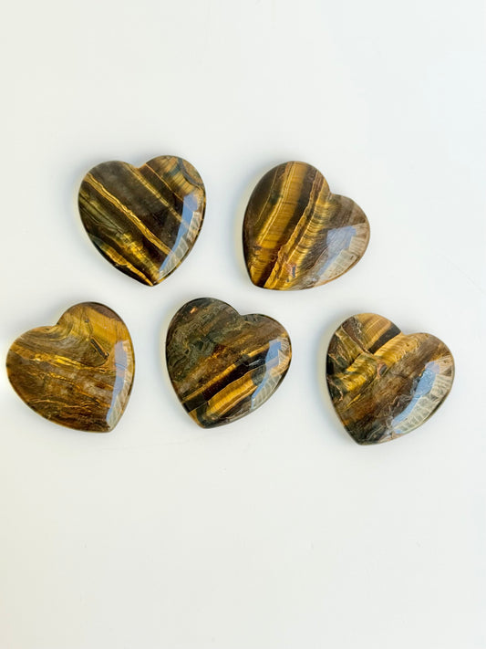 Tiger’s Eye Heart
