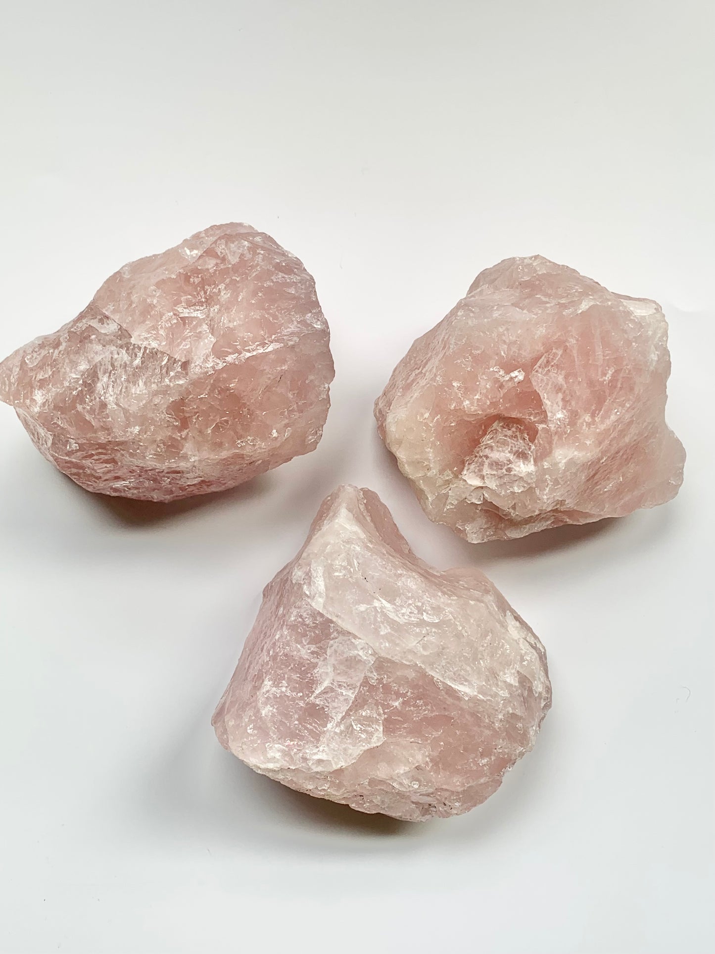 Raw Rose Quartz Display Piece