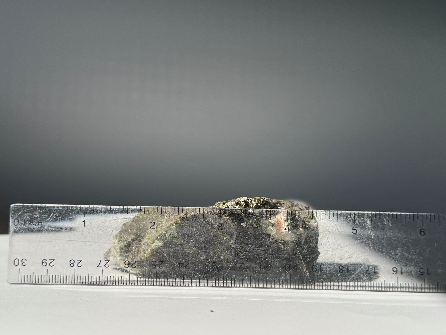 Green Epidote on basalt matrix