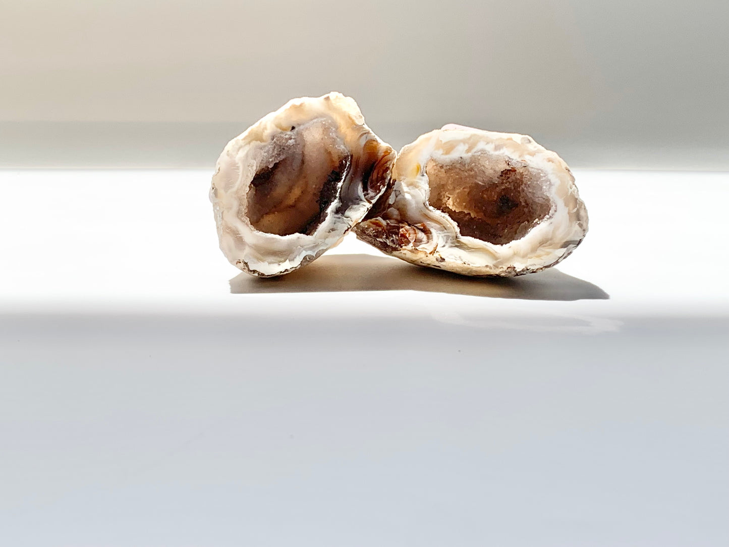 Oco Agate geode Polished Pairs, Assorted