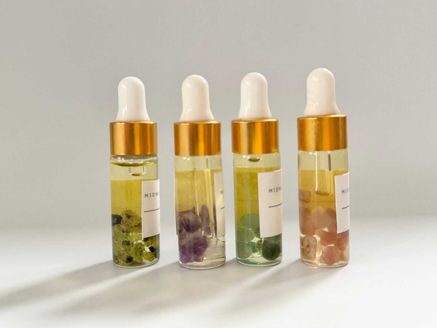 Cuticle Oil infused with crystals