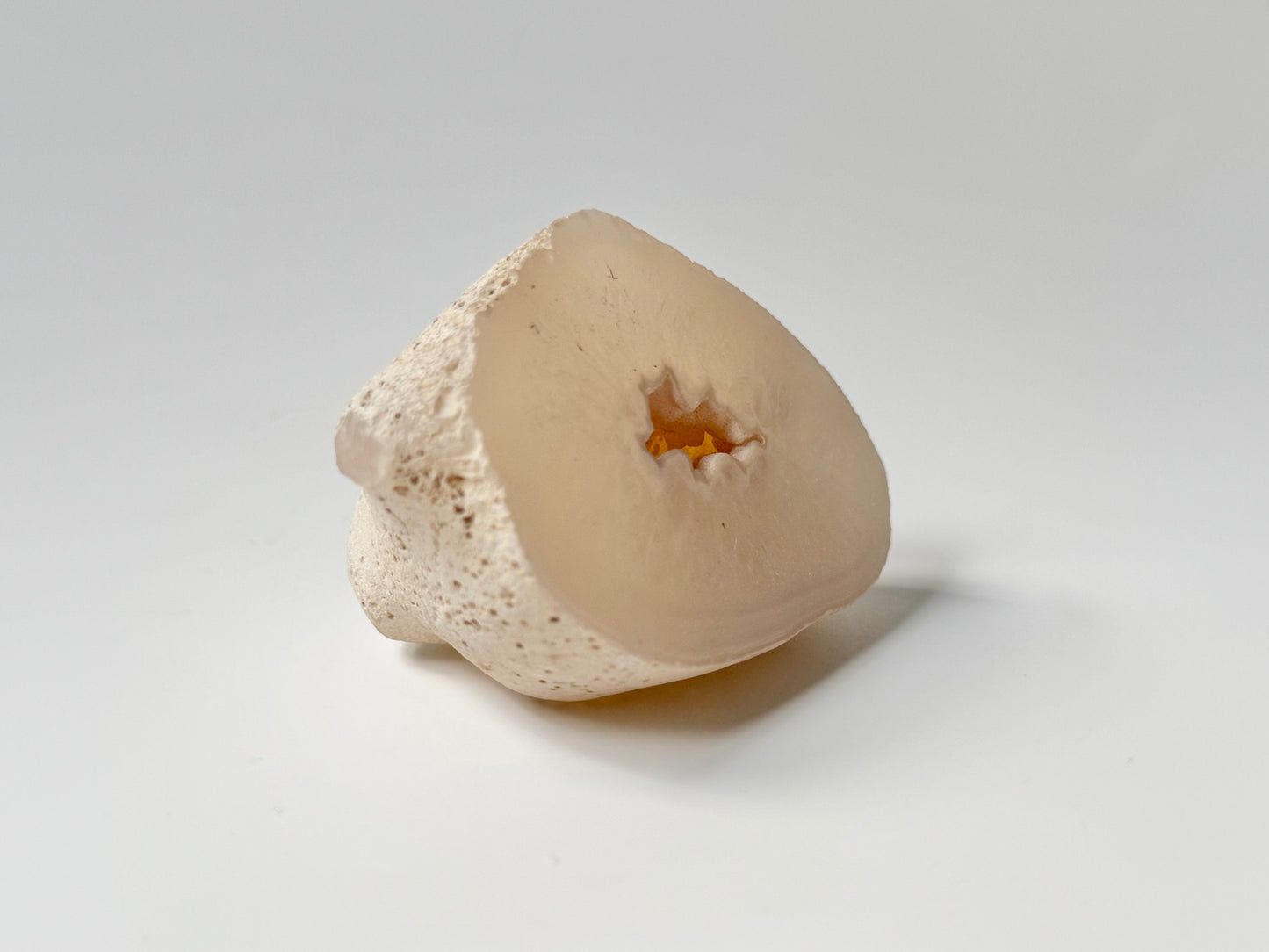 White agate nodule