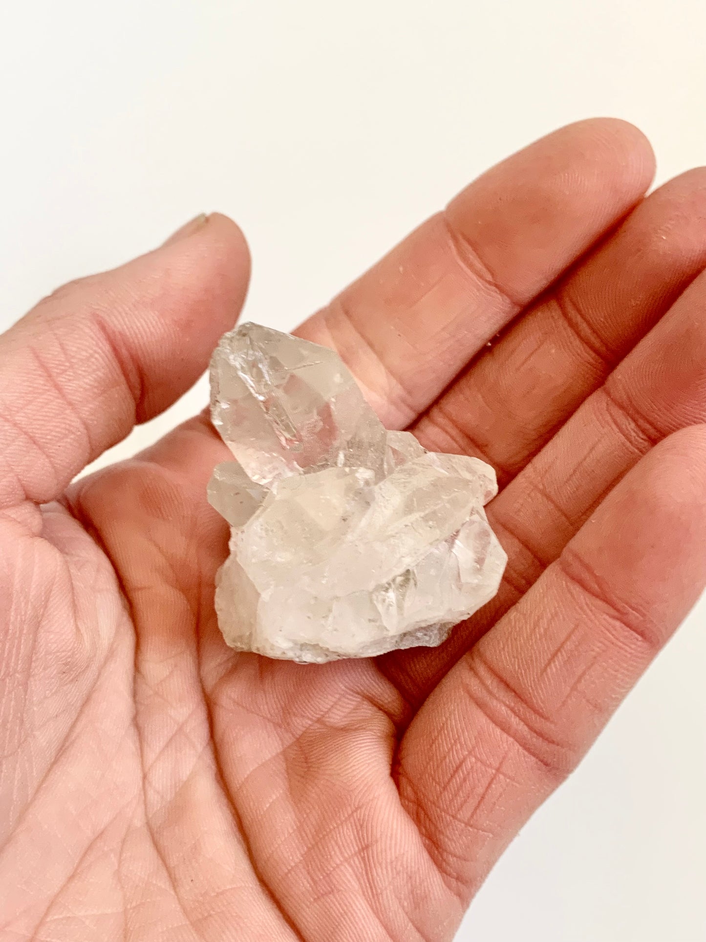 Clear Quartz Crystal Cluster