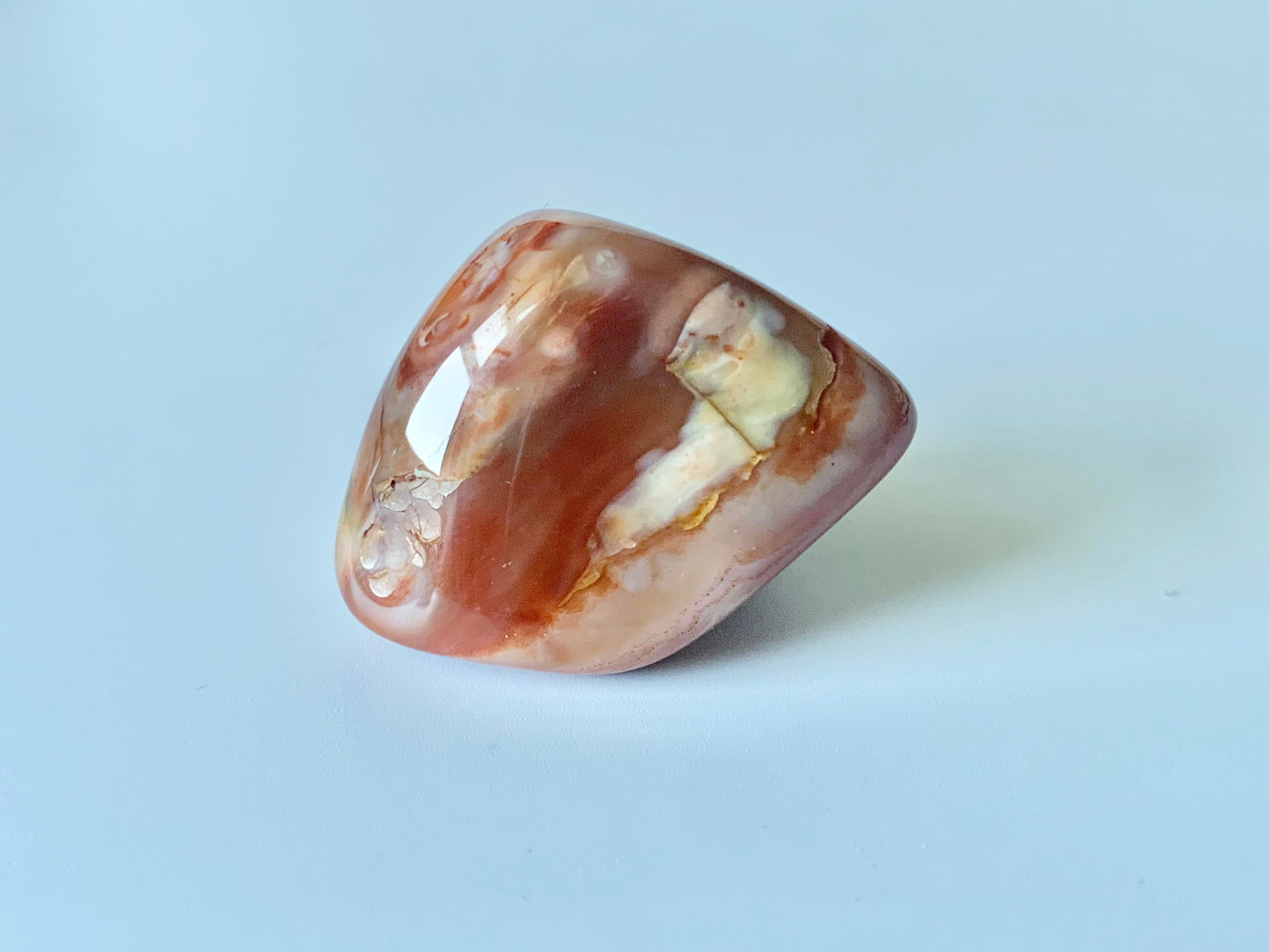 Bahia Agate, Tumble