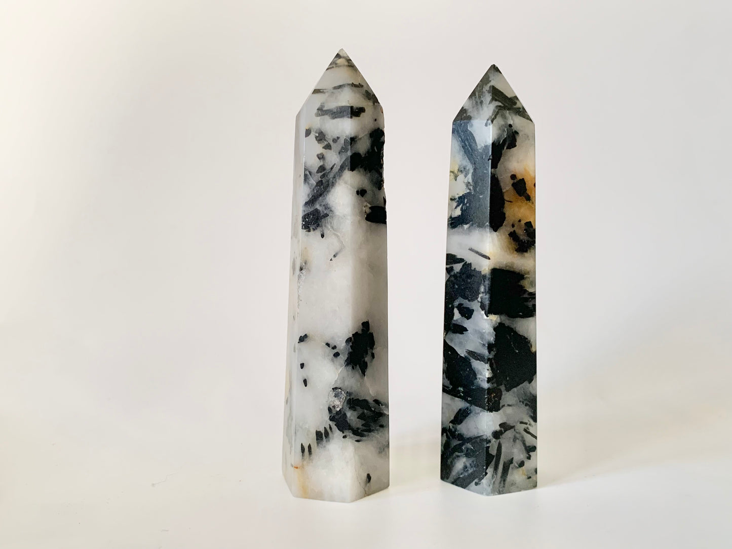 Tourmaline in White Quartz Tower