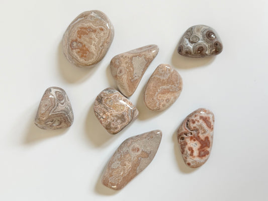 Summerville Lace Agate, Tumble