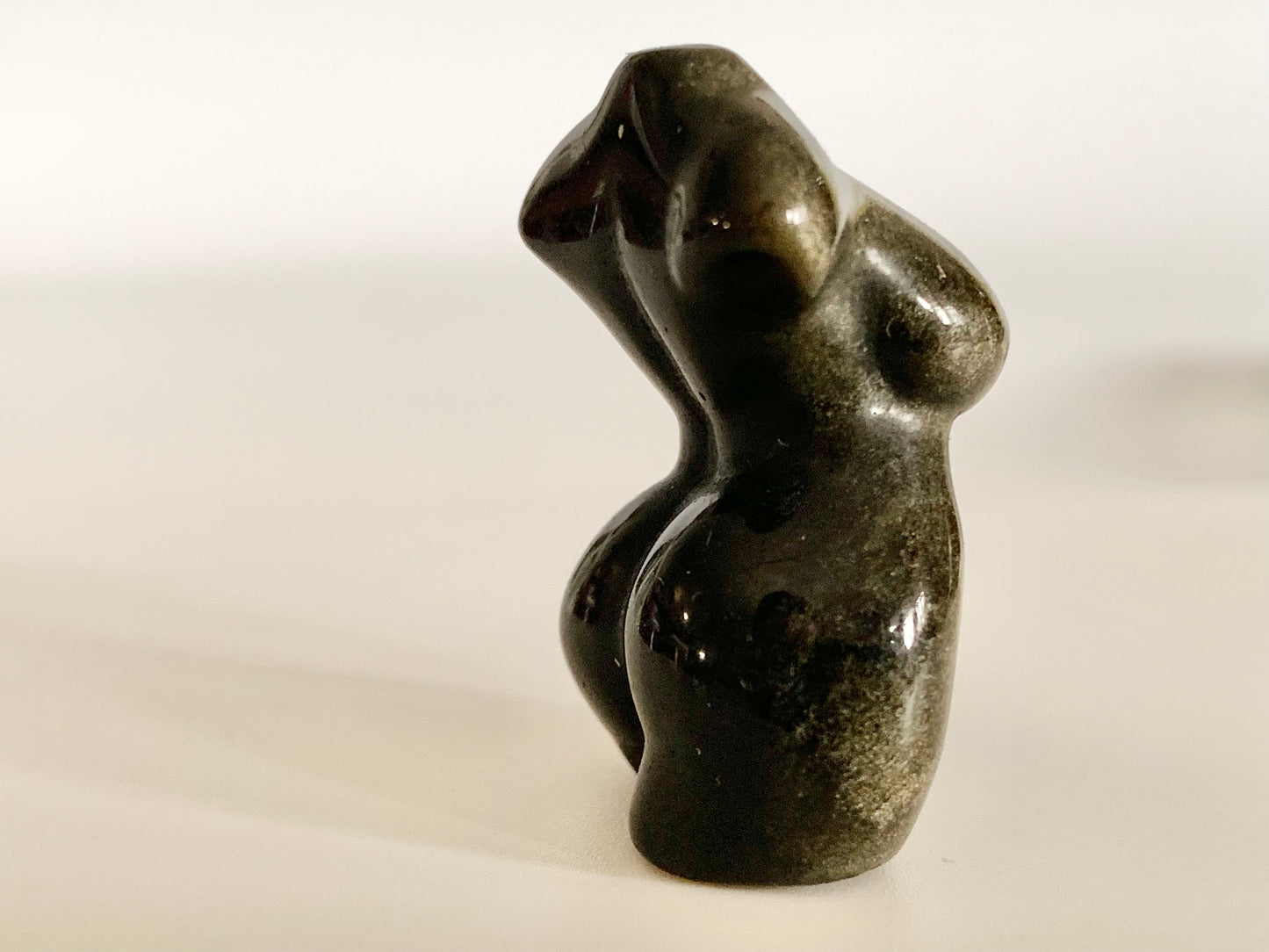 Mini Curvy Woman Goddess Body Carving