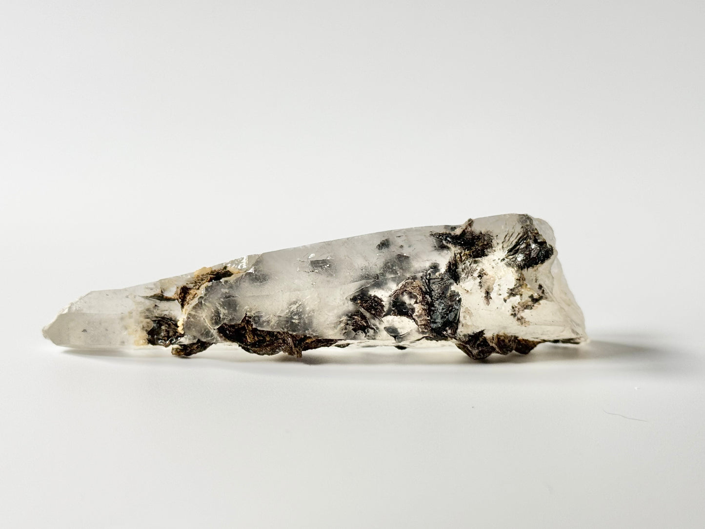 Specularite on Quartz (J)
