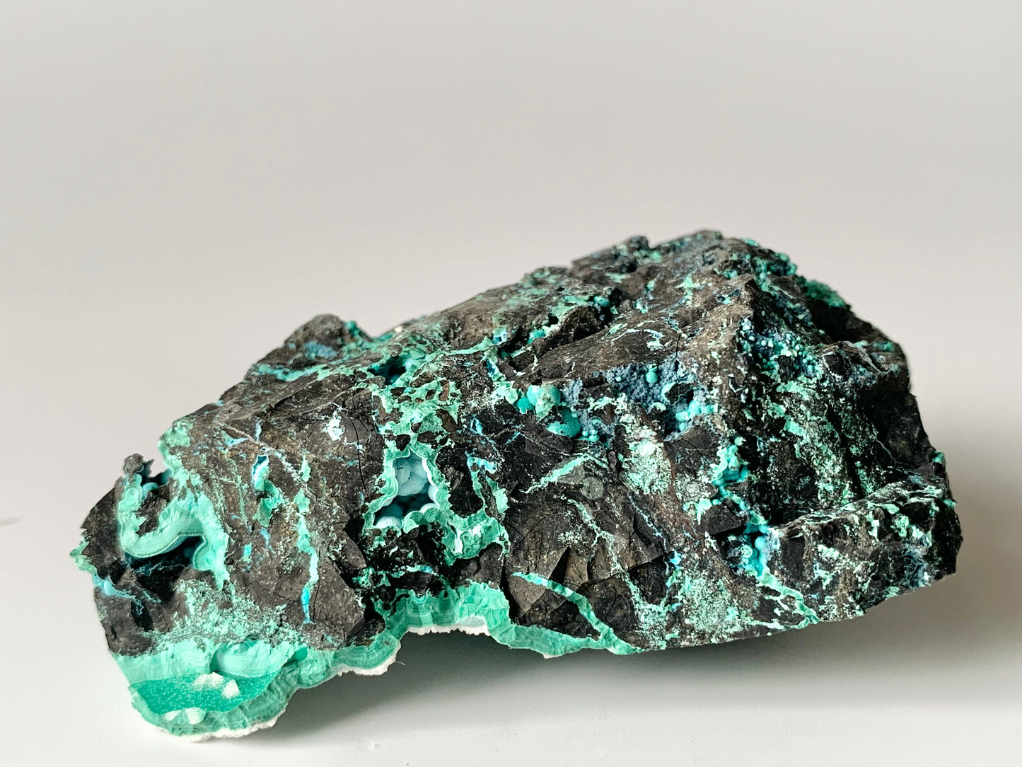 Raw Malachite & Chrysocolla