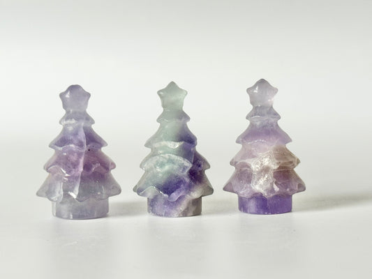 Fluorite Christmas Tree, Mini Carving