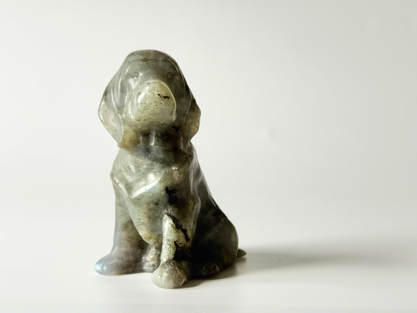 Sitting Dog Carving