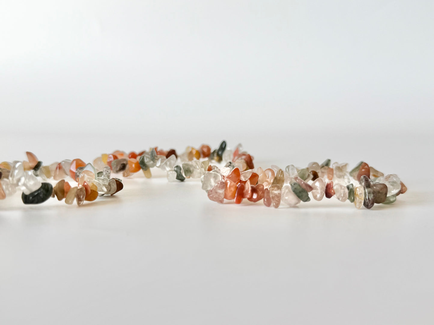 Garden Quartz Chip Bead Bracelet