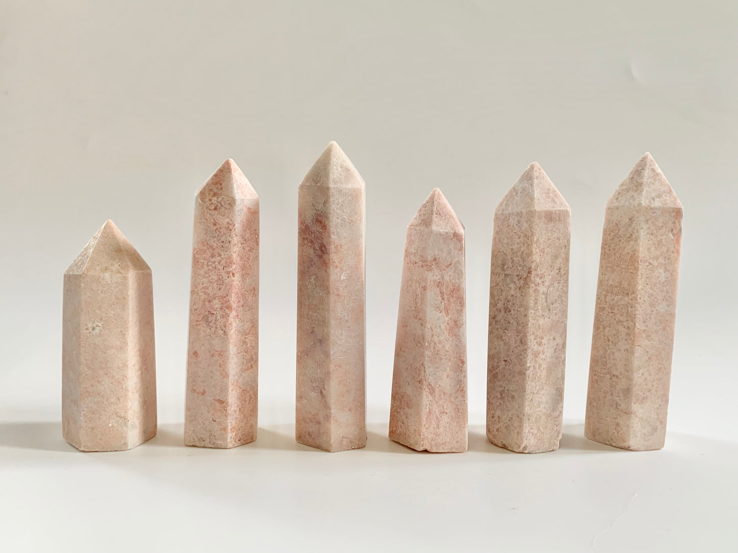 Pink opal towers