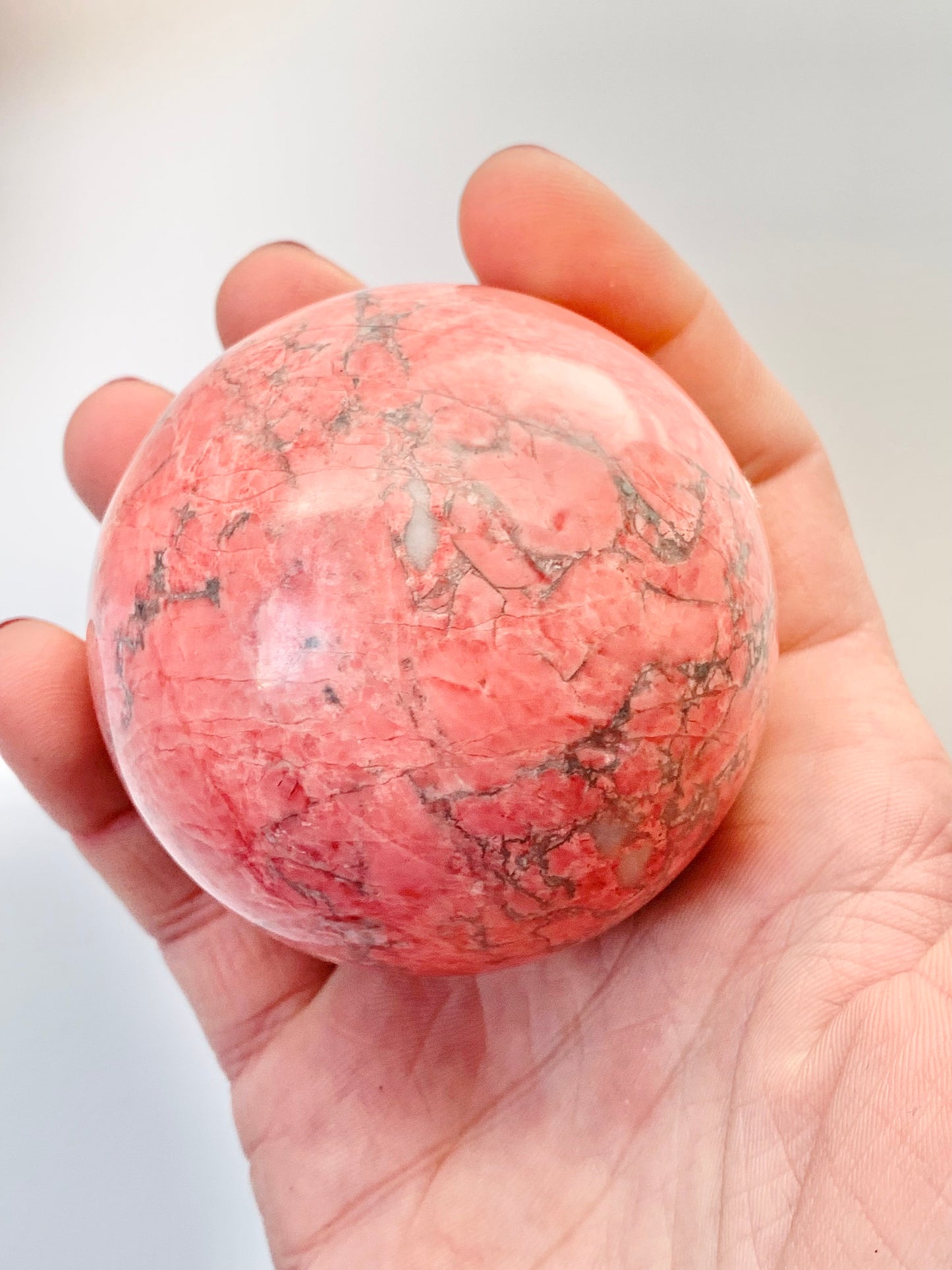 Pink Howlite Shere