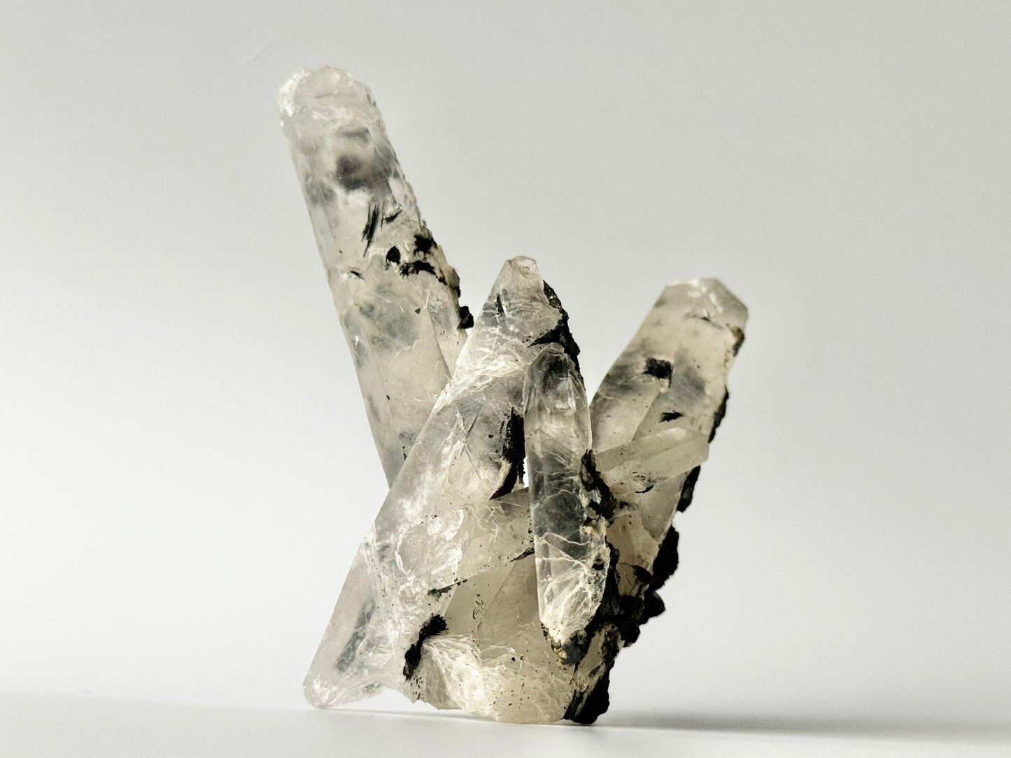 Specularite on Quartz (D)