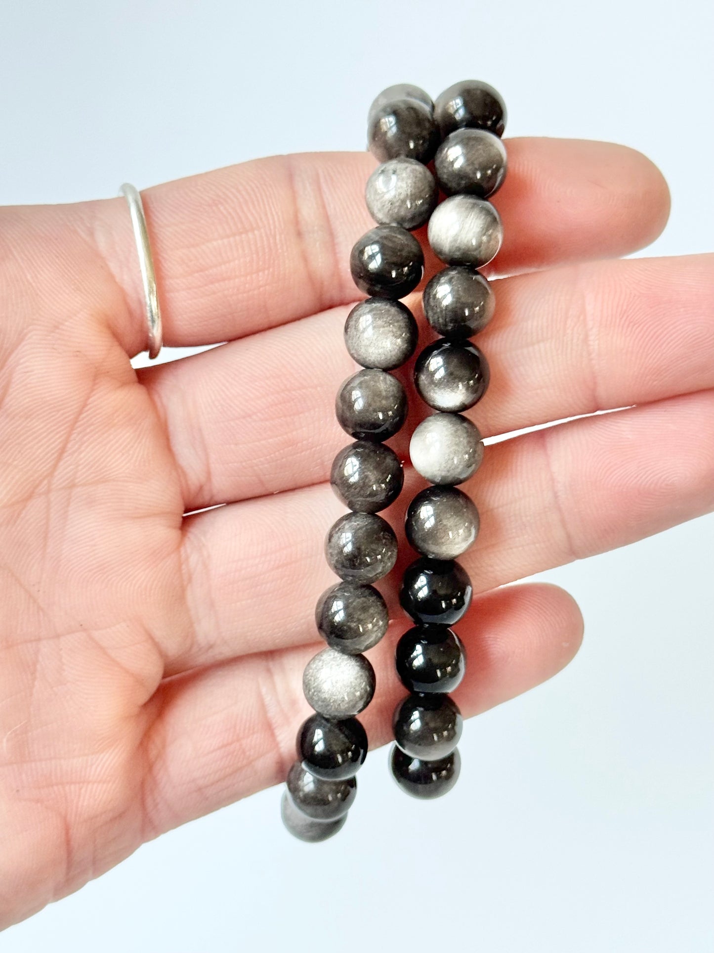 Sheen Obsidian Bracelet