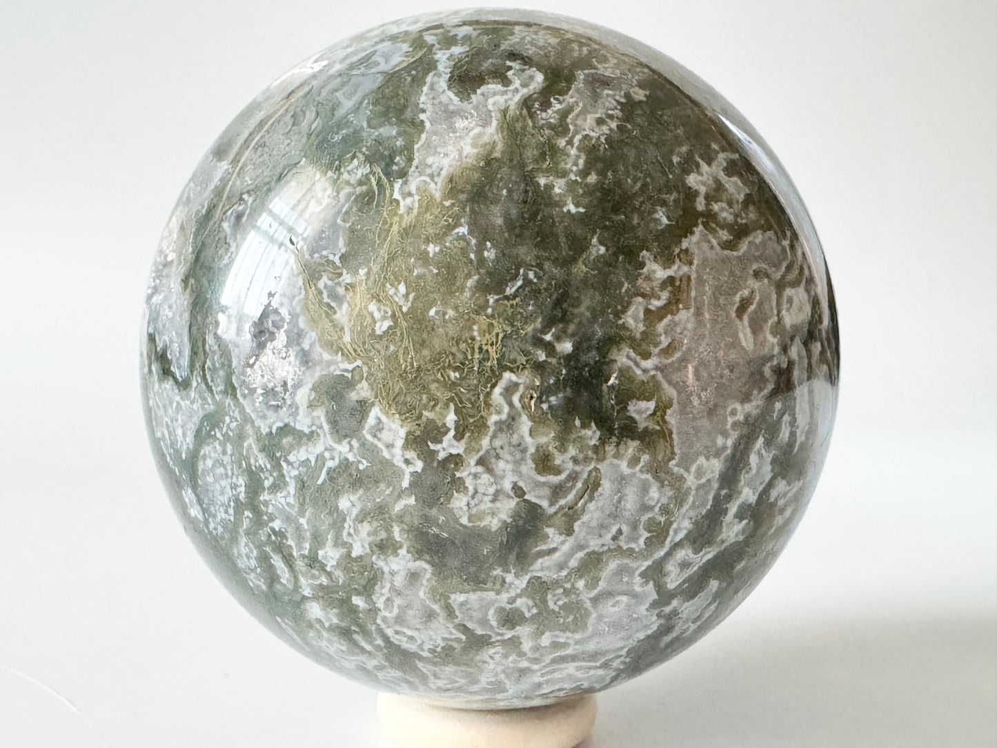 Moss Agate Sphere