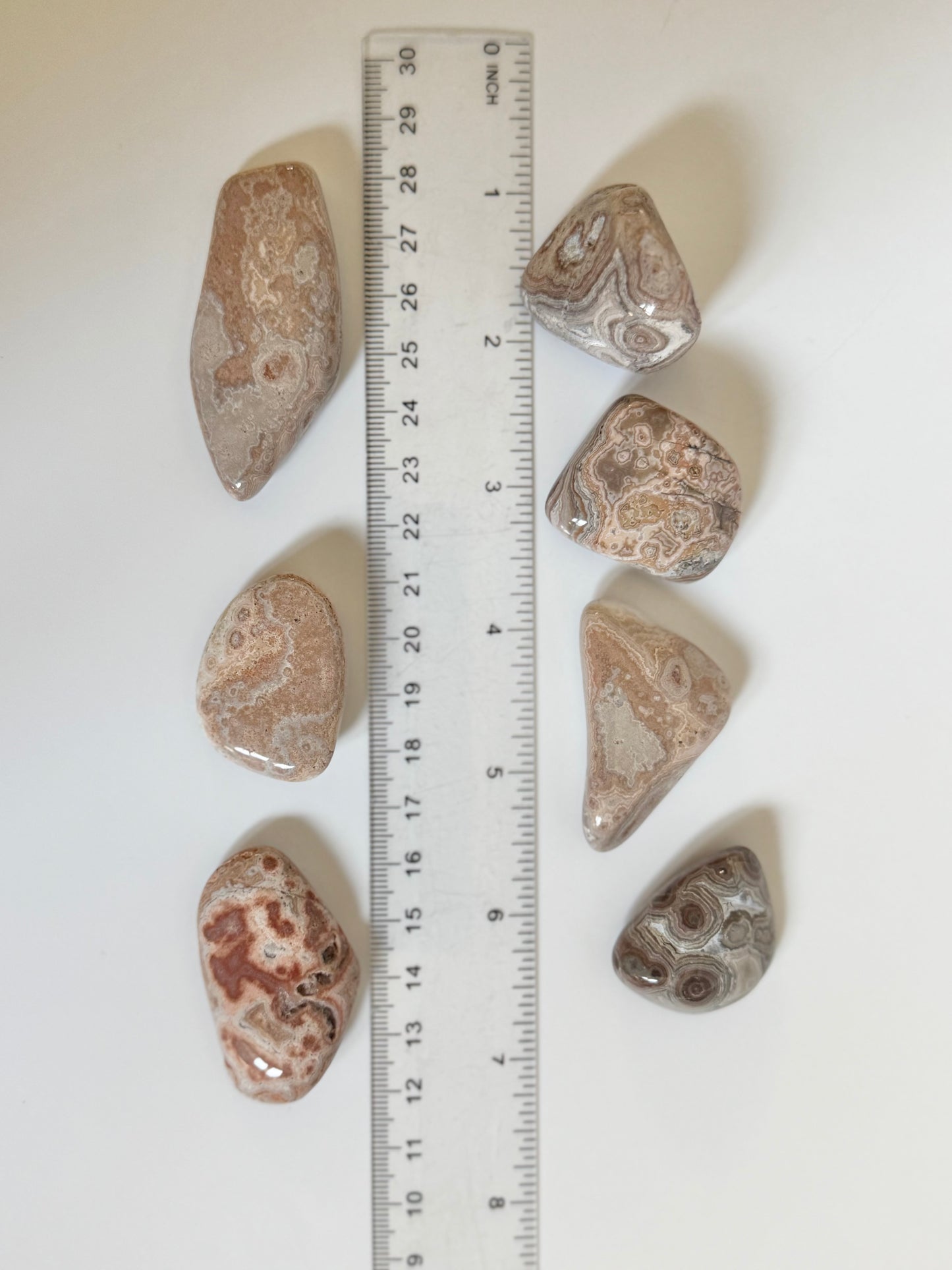 Summerville Lace Agate, Tumble