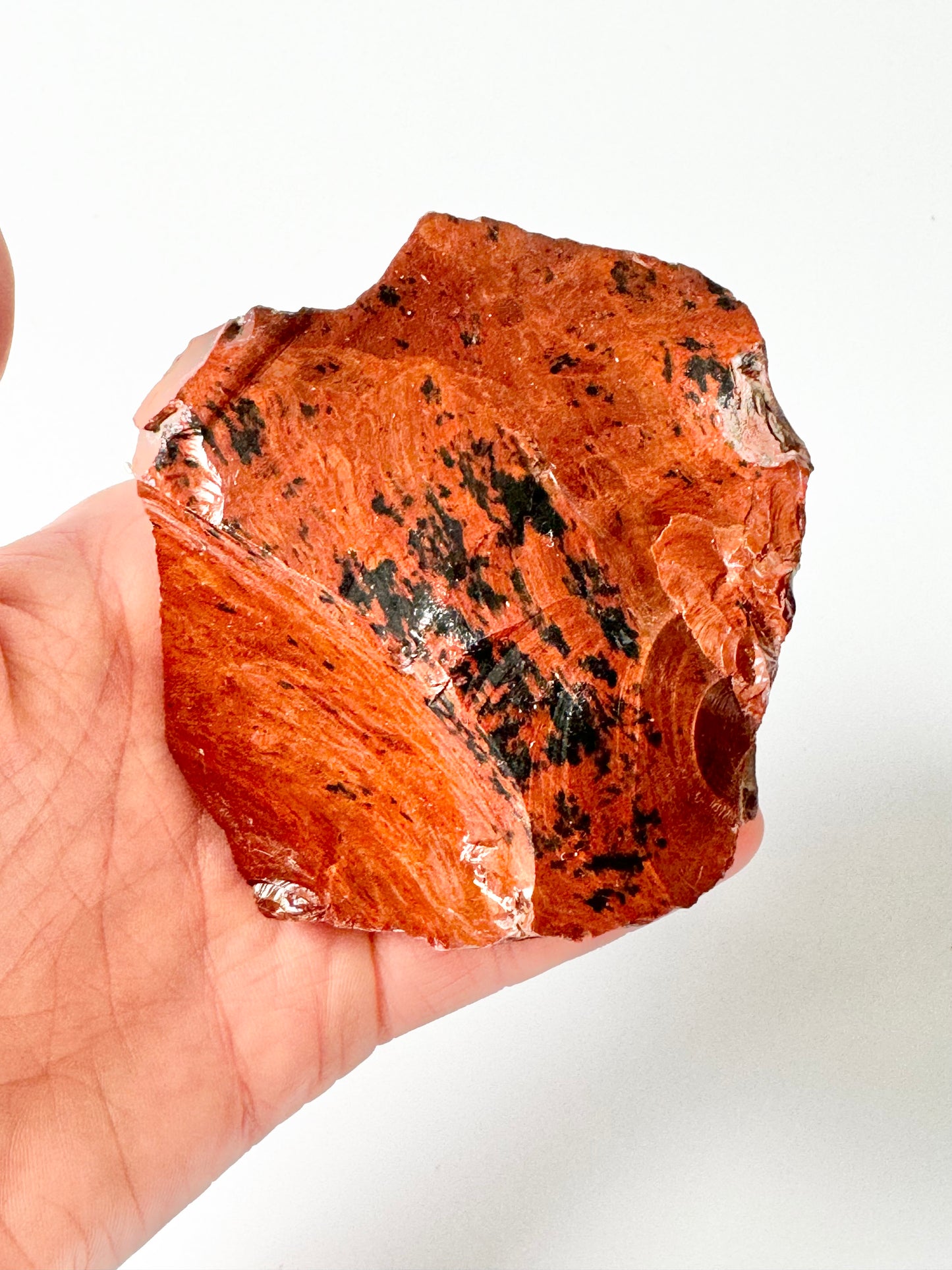 Raw Mahogany Obsidian Chunk